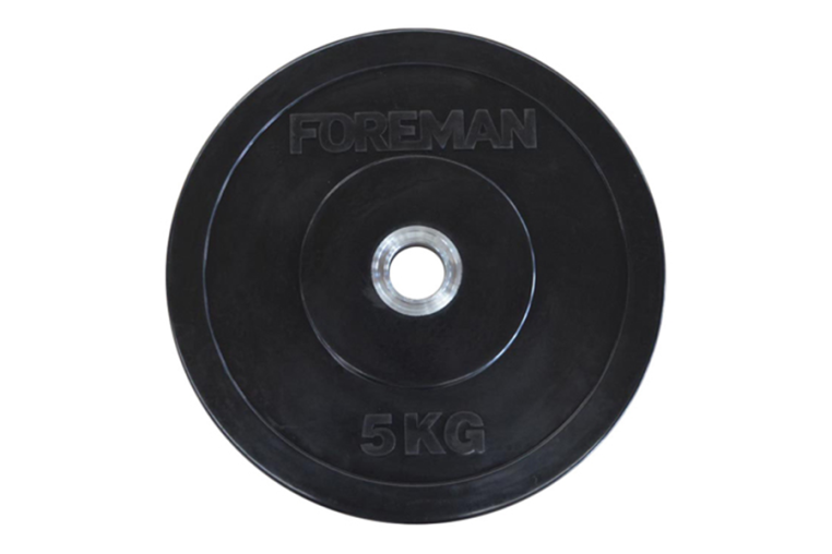 Олимпийский бампированный диск FOREMAN FM/BM 2,5 кг, черный 