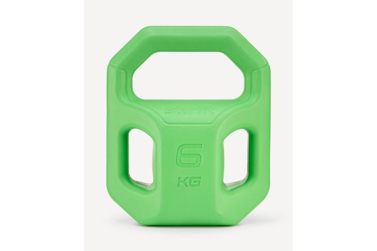 Гиря пластиковая 6кг Star Fit DB-505 зеленый 