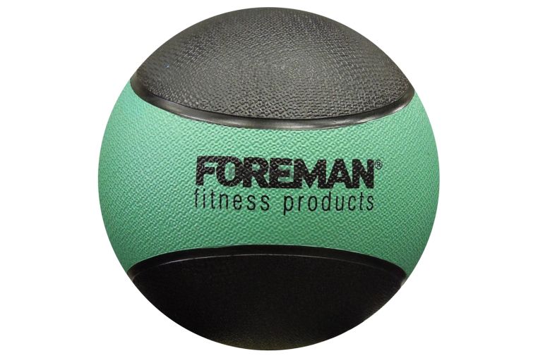 Медбол FOREMAN Medicine Ball 3 кг, зеленый/черный 