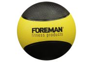 Медбол FOREMAN Medicine Ball 5 кг, желтый/черный