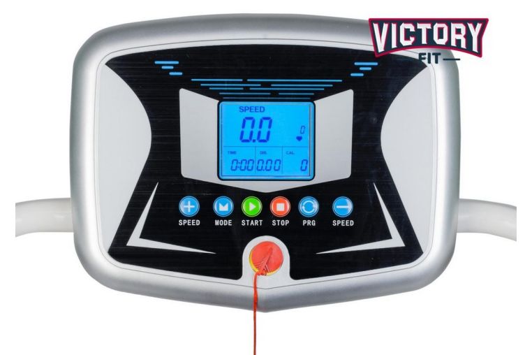 Беговая дорожка VictoryFit VF-500 white фото 5