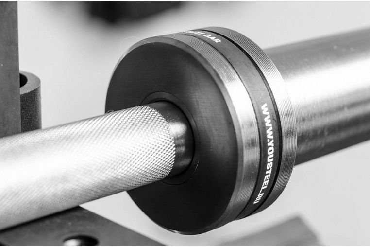 Гриф для штанги мужской YouSteel Competition bar, 20 кг, L220 см, D50мм, хром фото 5