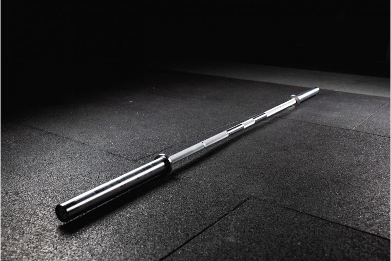 Гриф L2200 D50мм YouSteel Powerlifting bar 20kg, хром + хром 
