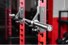 Гриф Power bar 20kg YouSteel D27, L2300, хром+ хром