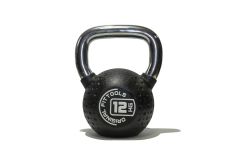 Гиря с хромированной ручкой, полиуретановая 12 кг Original Fit.Tools FT-KB-CPU-12