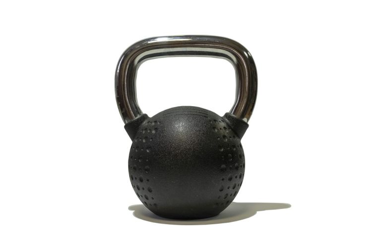 Гиря с хромированной ручкой, полиуретановая 12 кг Original Fit.Tools FT-KB-CPU-12 фото 2