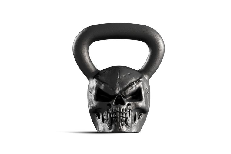 Гиря Iron Head Череп 20,0 кг фото 4