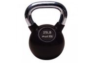 Гиря Profi-fit обрезиненная с хромированной ручкой 18кг