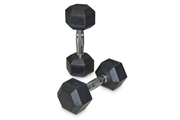 Гантель шестигранная обрезиненная Harper Gym NT162 фото 5