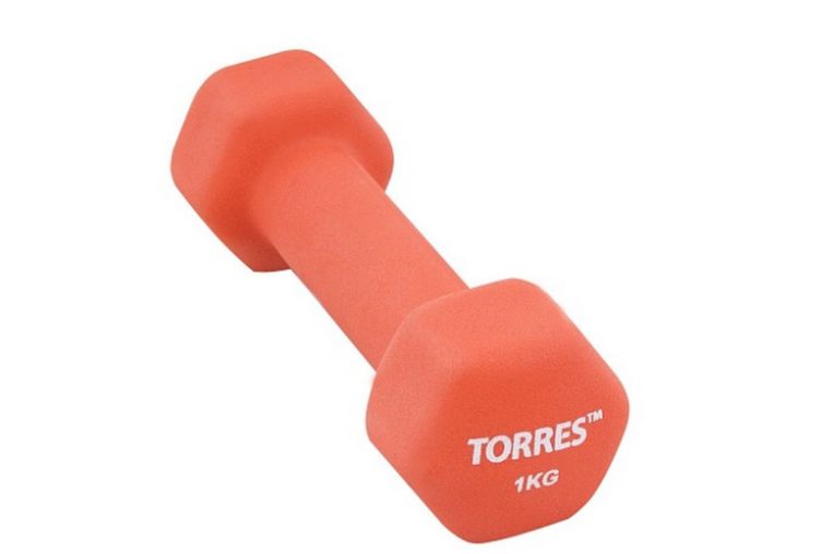 Гантель Torres 1 кг PL55011 