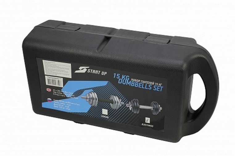 Набор гантелей 2x7,5кг Start UP HD2100 фото 3