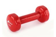 Гантель виниловая Start Up NT08010 1,5 кг red