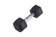 Гантель гексагональная Star Fit Pro DB-301 7 кг, обрезиненная, черная