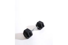 Гантель гексагональная, обрезиненная 5 кг Star Fit DB-301 черный