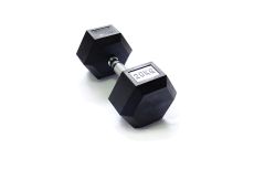 Гантель гексагональная обрезиненная Original Fit.Tools 20 кг FT-HEX-20T