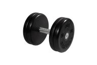 Гантель классик MB Barbell с вращающейся ручкой 26 кг MB-FdbEM-B26