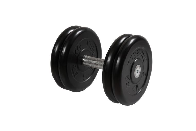 Гантель Профи с вращающающейся ручкой, 21 кг MB Barbell MB-FdbM-B21 