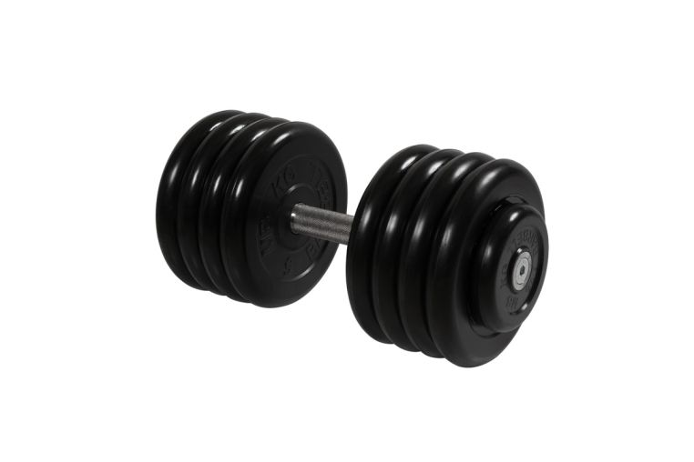Гантель Профи с вращающающейся ручкой, 43,5 кг MB Barbell MB-FdbM-B43,5 
