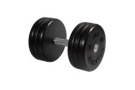 Гантель классик с вращающейся ручкой хром 32 кг MB Barbell MB-FdbEM-B32