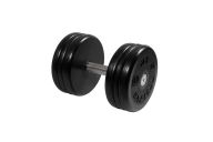 Гантель классик MB Barbell с вращающейся ручкой 27 кг MB-FdbEM-B27