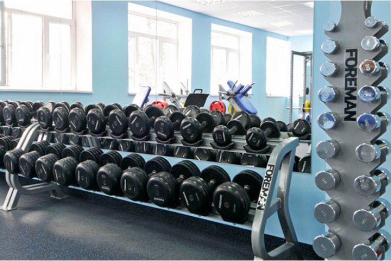 Фиксированные обрезиненные гантели в сборе Foreman FP/RUB-EPR/47.5 фото 7