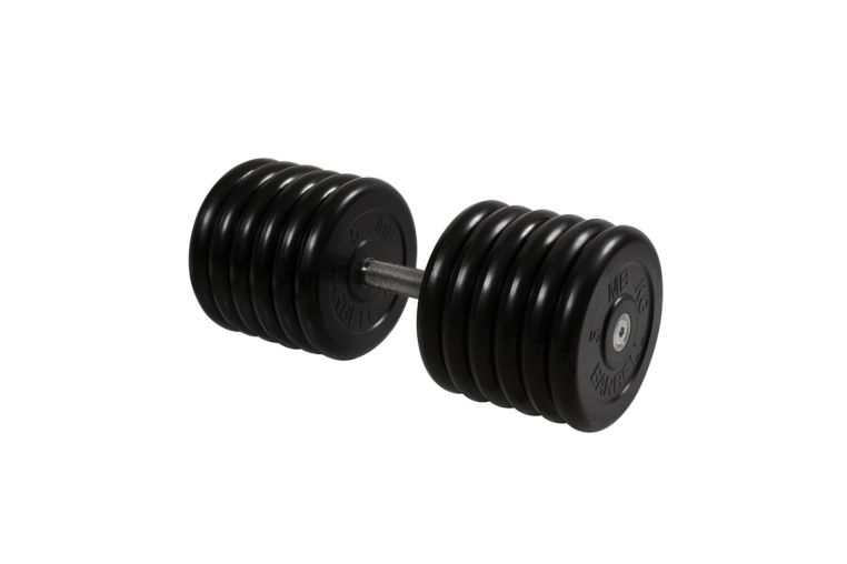 Гантель Профи с вращающающейся ручкой, 61 кг MB Barbell MB-FdbM-B61 