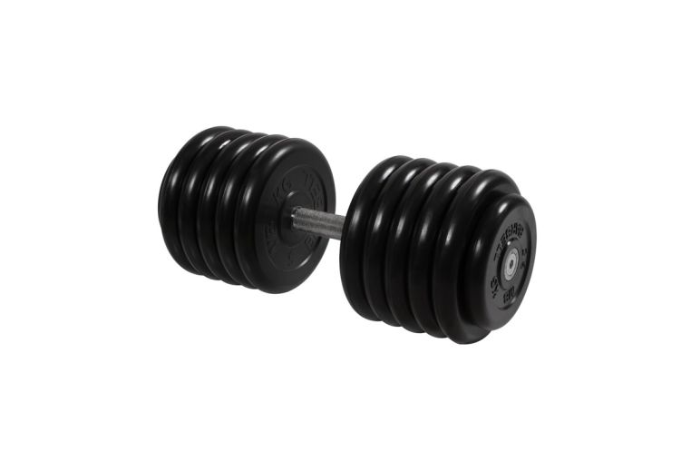 Гантель Профи с вращающающейся ручкой, 56 кг MB Barbell MB-FdbM-B56 