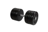 Гантель классик MB Barbell с вращающейся ручкой 56 кг MB-FdbEM-B56