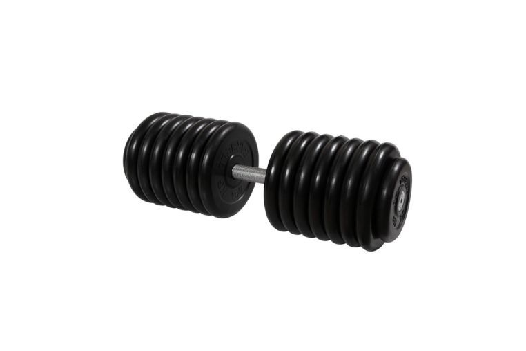 Гантель Профи с вращающающейся ручкой, 76 кг MB Barbell MB-FdbM-B76 