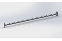 Турник настенный угловой 1,2 м Spektr Sport SP Т1У12 Тантум 3 белый