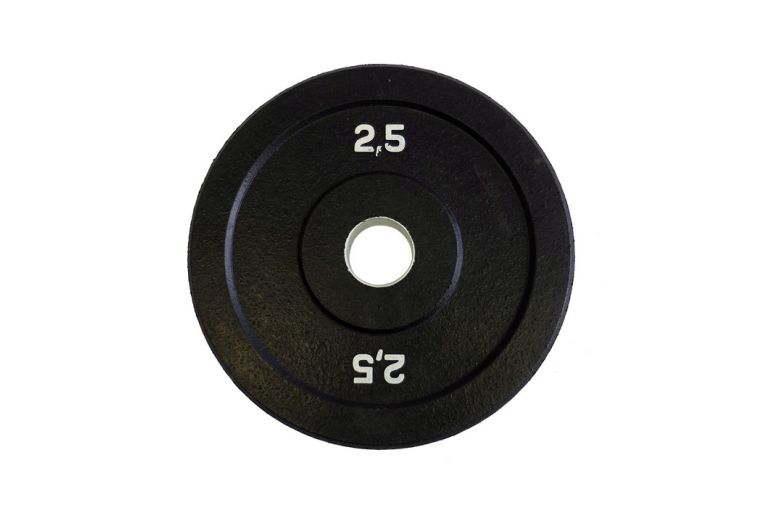 Диск бамперный 2,5 кг Original Fit.Tools FT-BPB-2,5 черный 