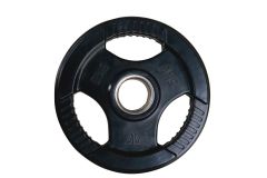 Диск обрезиненный d51мм DFC WP015-51-5 5кг, с хватом, чёрный