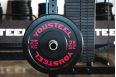 Диск каучуковый для штанги YouSteel тренировочный черный 10кг фото 8