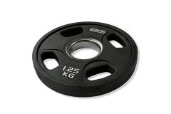 Диск олимпийский обрезиненный 1,25 кг Bronze Gym BG-PA-PL-P012 черный