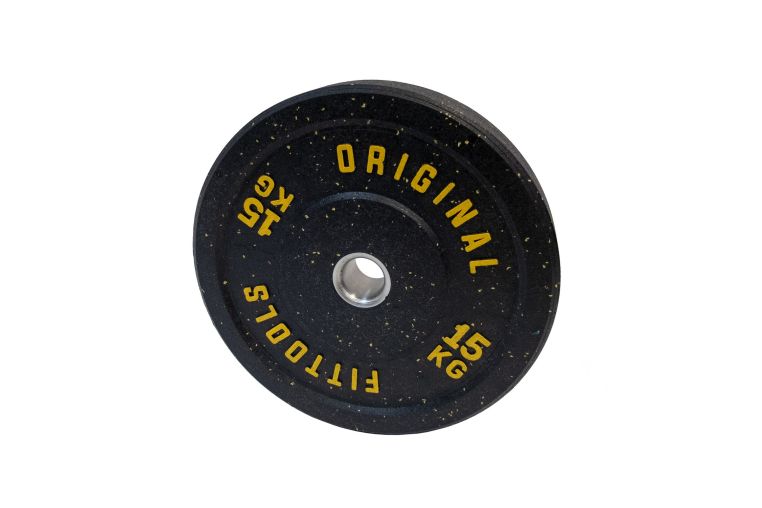 Диск бамперный Original Fit.Tools D50мм 15 кг FT-RPI-15 
