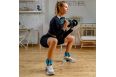 Гантели в уретане 40 кг Live Pro Premium Urethane Dumbbells LP8000-40 фото 2