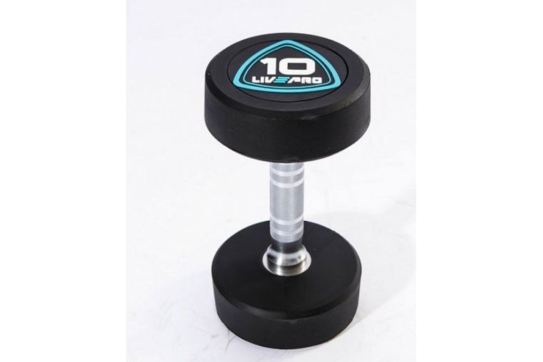 Гантели в уретане 1 кг Live Pro Studio Dumbbells LP8075-01 