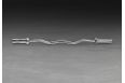 Гриф EZ Curl Bar YouSteel 10кг, L1200, D28, chrome фото 2