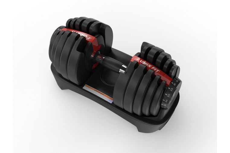 Гантель со ступенчатой регулировкой UnixFit 24kg 