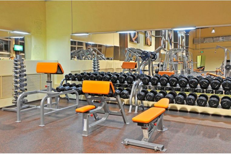 Фиксированные обрезиненные гантели в сборе Foreman FP/RUB-EPR/22.5 фото 1