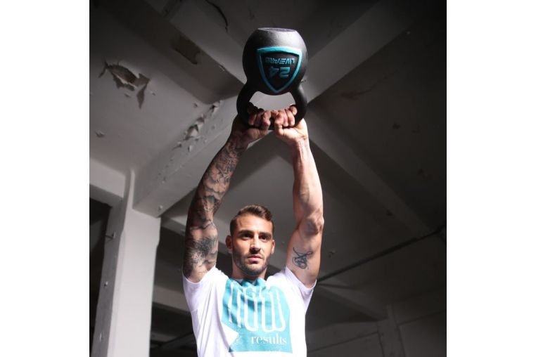 Чугунная гиря 24кг Live Pro Solid Cast Iron Kettlebell NL\LP8041-24\00-00-00 фото 4