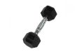 Гантель 17,5кг Perform Better Rubber Encased Hex Dumbbells PB\4137-17,5\BK-17-00 фото 3