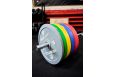 Диск 25кг YouSteel EVO Bumper Plate красный фото 1