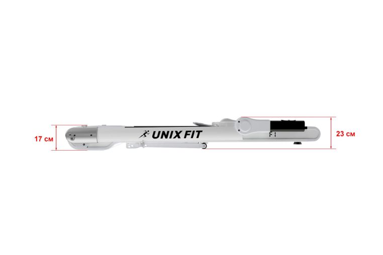 Беговая дорожка UnixFit Hi-tech F1 Arctic Ice TDHTF1A фото 9