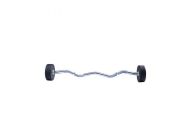 Фиксированная кривая штанга Live Pro Ez Curl Urethane Barbells NL\LP8011-30\00-00-00