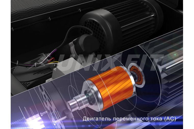 Профессиональная Беговая дорожка UnixFit 1300 AC фото 10