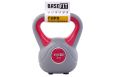 Гиря пластиковая 2 кг BaseFit DB-503 серый\розовый фото 1