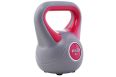 Гиря пластиковая 2 кг BaseFit DB-503 серый\розовый фото 2