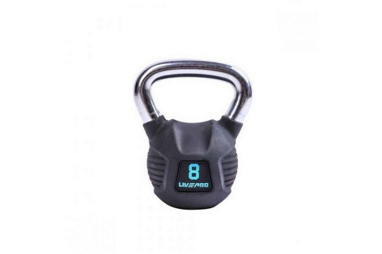 Обрезиненная гиря 28 кг Live Pro Premium Rubber LP8043-28 