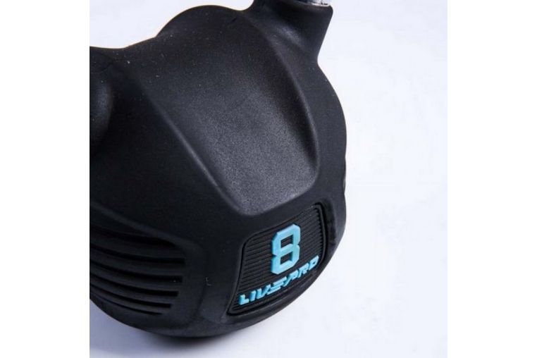 Обрезиненная гиря 28 кг Live Pro Premium Rubber LP8043-28 фото 4